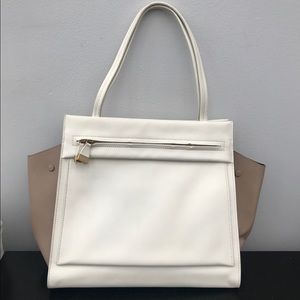Furla for Saks Leather shoulder bag
